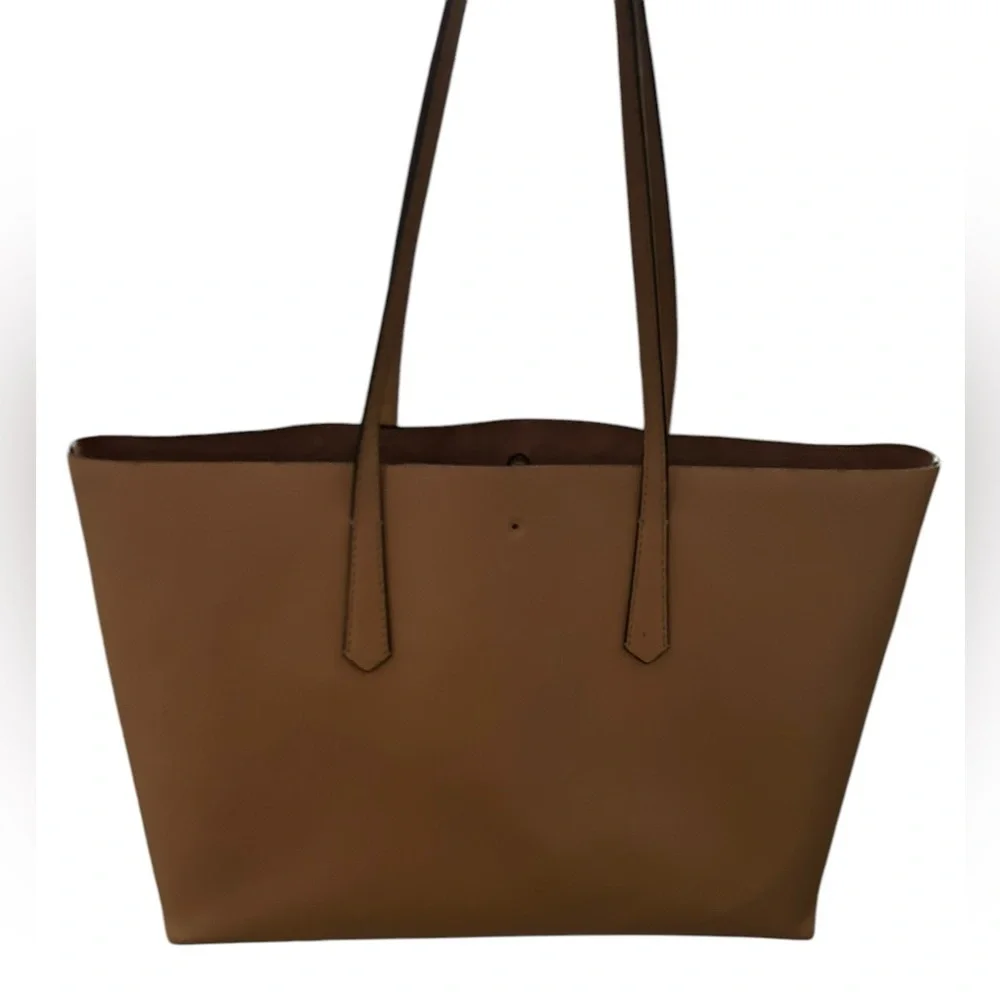 Kate‎ Spate New York Leather Carryall Large Tote Bag